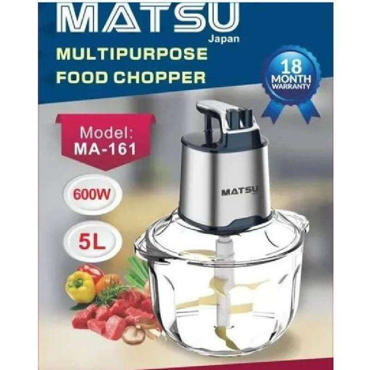 خردکن ماتسو مدل MA_161 ظرفیت ۵ لیتر با تیغه تیتانیوم