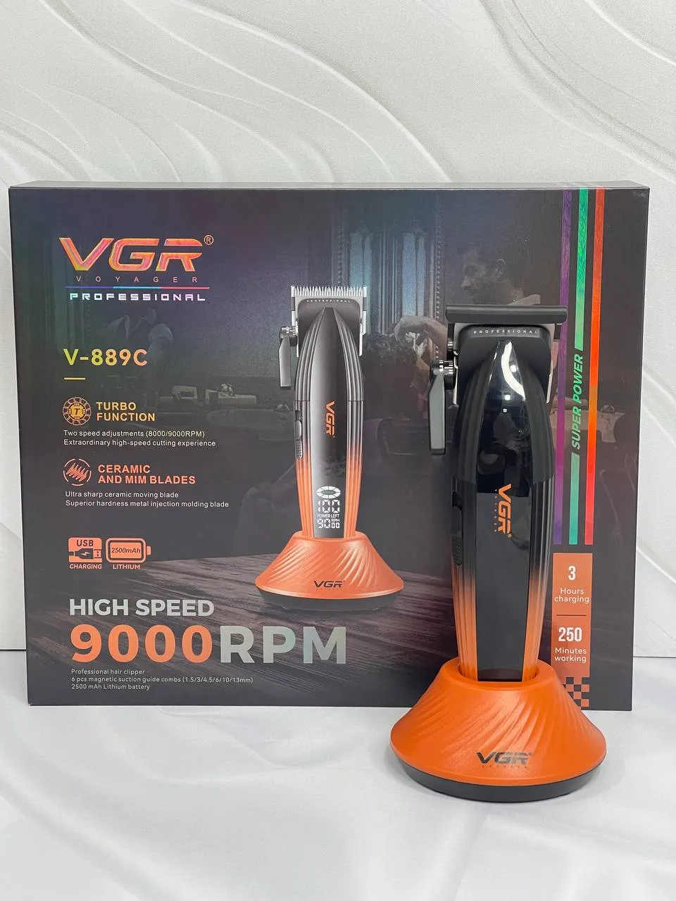 ماشین اصلاح حجم زن وی جی آر مدل VGR V-889C