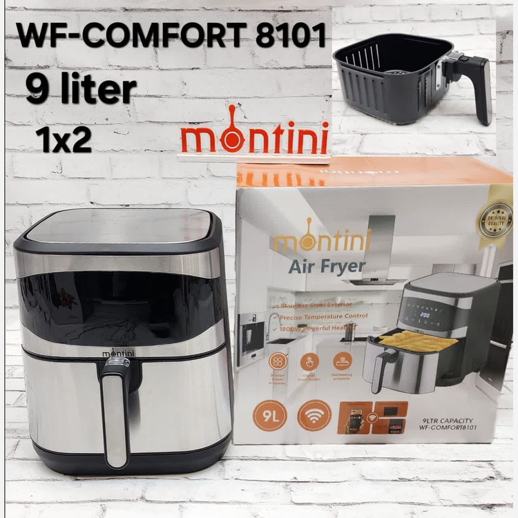 سرخ کن هواپز مونتینی Montini مدل Wf-comfort 8101